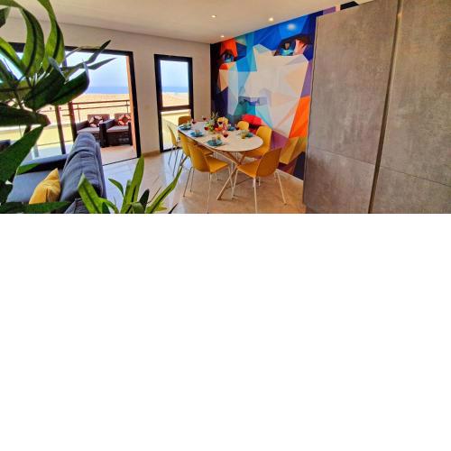 Ferienwohnung INFINITY VIEW - Caleta Fuste, max 8 Personen - Meerblick - Glasfaserinternet