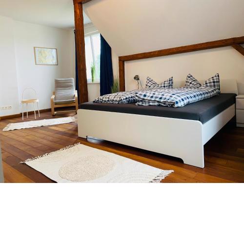Ferienwohnung mit 2 Schlafzimmern, Gemeinschaftsküche und Sauna