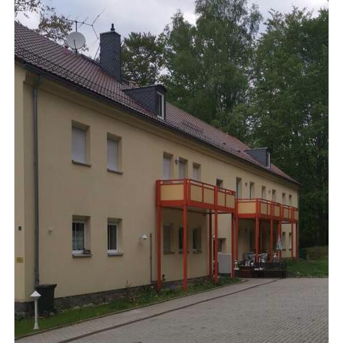 Ferienwohnung mit Blick ins Grüne