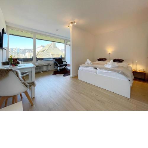 Ferienwohnung mitten in Westerland mit Balkon Strandläufer 2