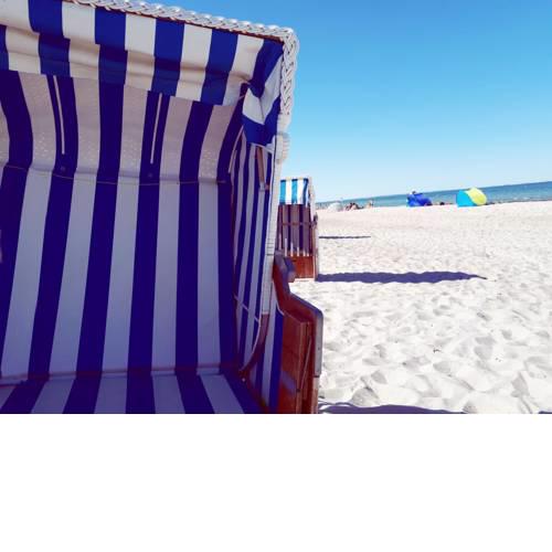 Ferienwohnung Ostseeurlaub Bork direkt am Strand inkl. Strandkorb