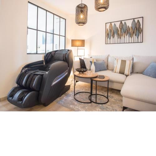 Ferienwohnung Schöne Aussicht mit Massagesessel, Infrarotpanel, Panoramablick, Balkon
