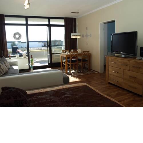 Ferienwohnung SEESTERN 2 Zi. 49m² EG bis 4 Pers. BK WLAN