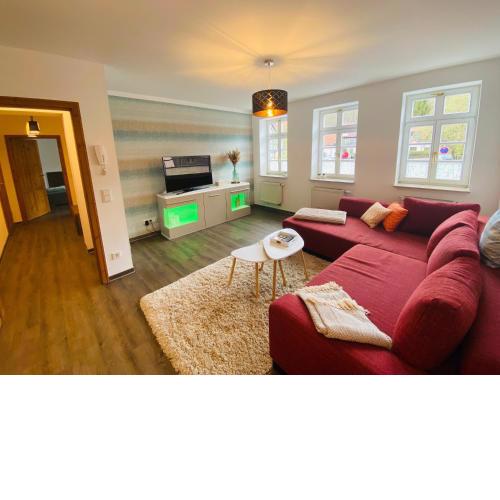 Fewo Heinrichser Markt - 2 Schlafzimmer mit Sauna und Terrasse
