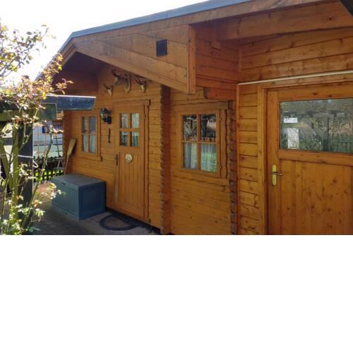 FeWo Hütte AmTeich in Ostseenähe bei Rostock 6km