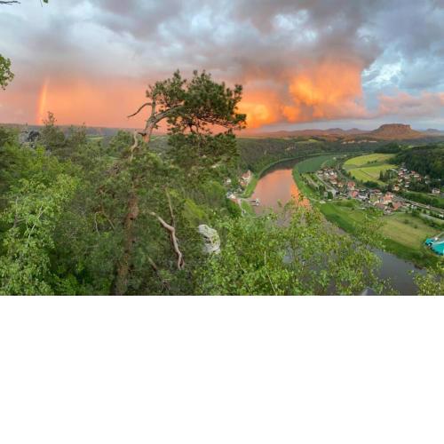 FeWo in ruhiger Lage am Wanderweg zum Lilienstein