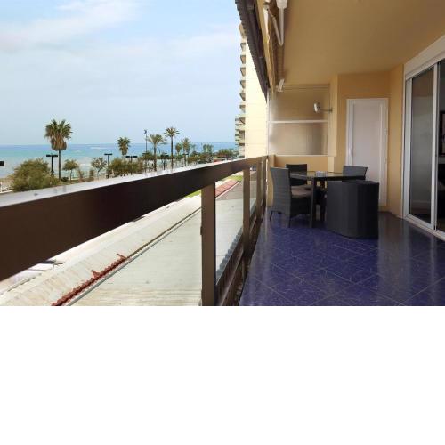 First line beach apartment