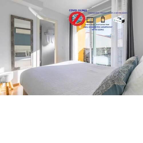 Fresh, Apartament at Iconic in Vallecas, Madrid.