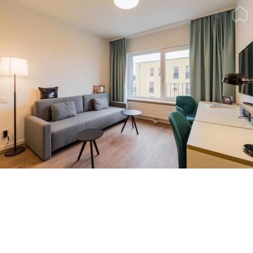 Fritztower luxury studio micro-apartment