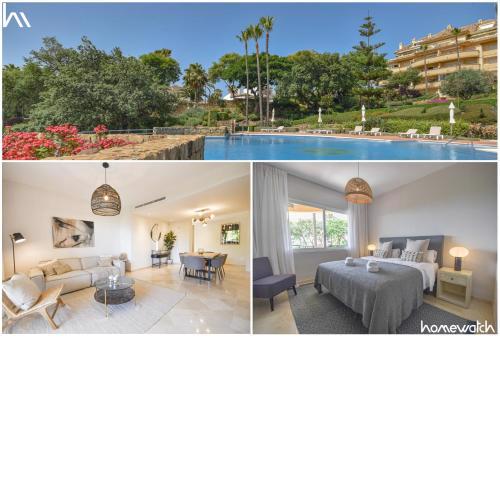 Front line golf apartment in Elviria, Marbella