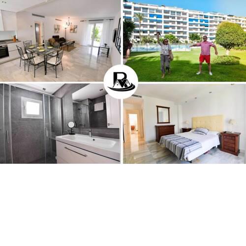 Fully Renovated New 2 Bedroom Apartment, HEART of Puerto Banús, Perfect Vacations!