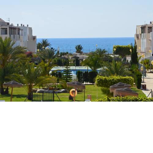 G floor apartment in Vera Playa, private patio, west facing
