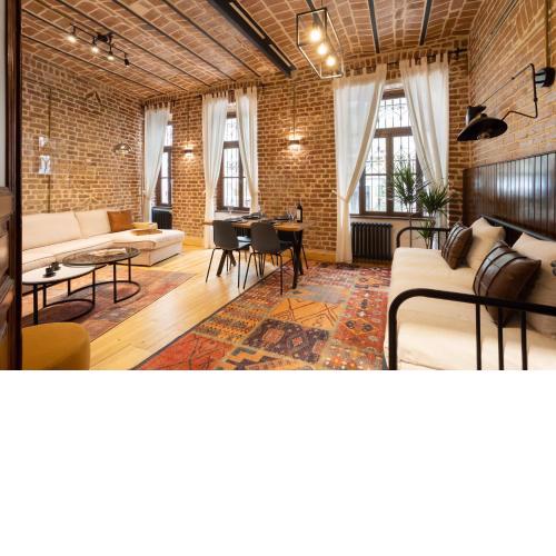 Galata Loft in Heritage Sea View building