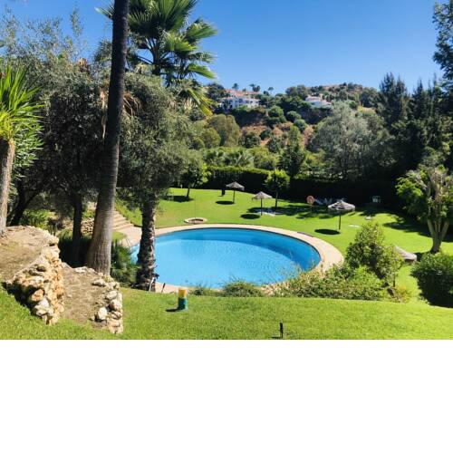 Garden apartment golf view