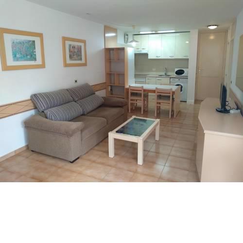 Garden view apartment in Las Galletas