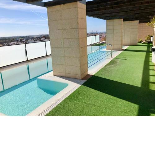 GATU MARISMAS, terraza, parking, piscina y aire acc