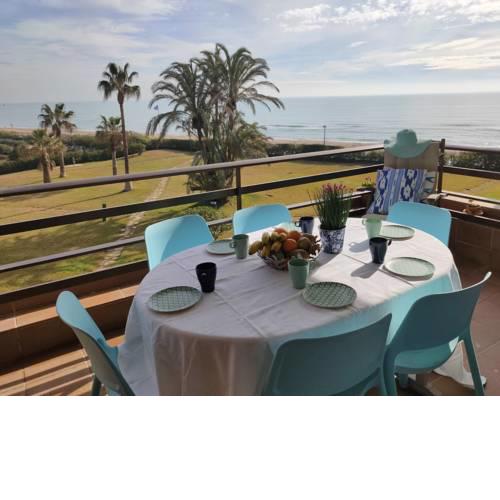 Gava Mar- Castelldefels Beachfront Apartment- Direct access to the beach