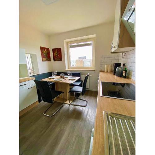 Gemütliches Apartment mit Loggia und Ausblick