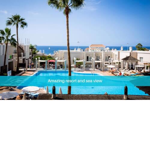 GO2TENERIFE Apart'Paseo Terrace sea view + beach