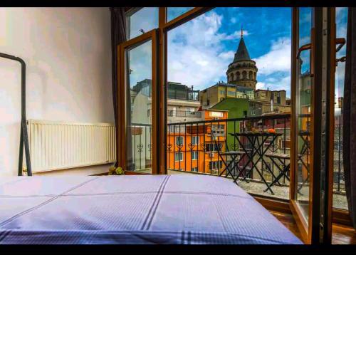 Golden Horn House With Galata Tower View
