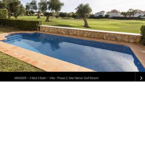 Golfers Dream Villa - Mar Menor Golf - Frontline Detached- Heated Pool