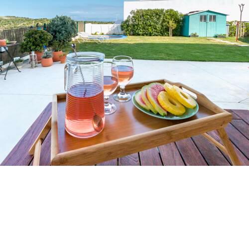 Gran jardin privado con vistas a Africa