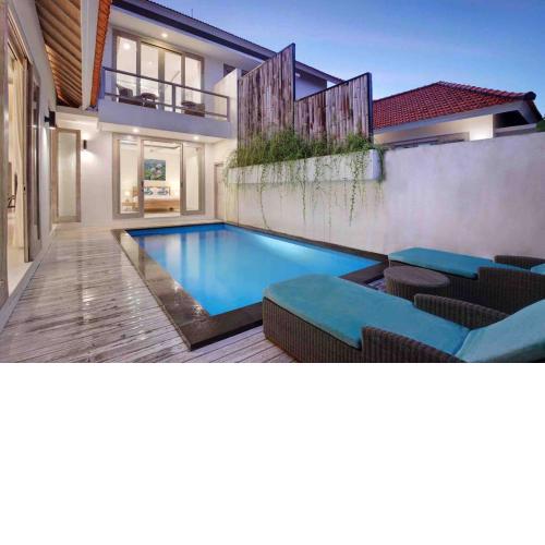 Green Villa A, brand new villa near central Ubud.