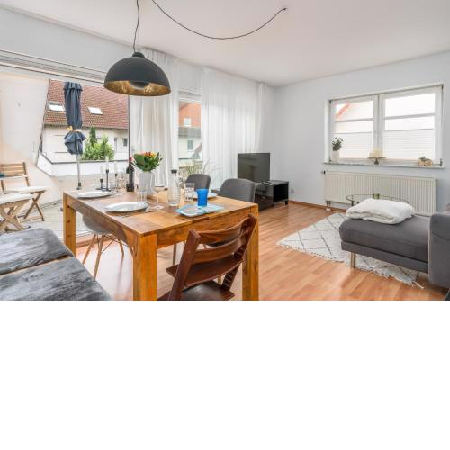 Große, moderne Wohnung im Grünen nahe Frankfurt