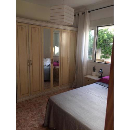 Habitación doble con baño privado, 4 línea de playa