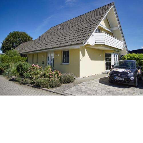 Haus Inselblick FeWo 02 Terrasse, Sauna- u Schwimmbadnutzung im AHOI Sellin