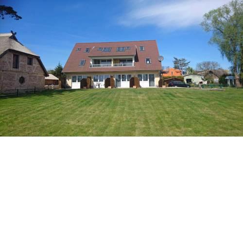 Haus Inselperle mit Blick auf den Bodden