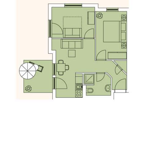 Haus Meeresblick Ferienwohnung Kranich A 1.32 Ref. 128688