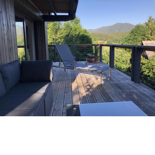 Haus mit Bergblick