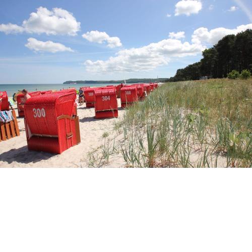 Haus Strandhafer FeWo Corinna strandnah, Balkon