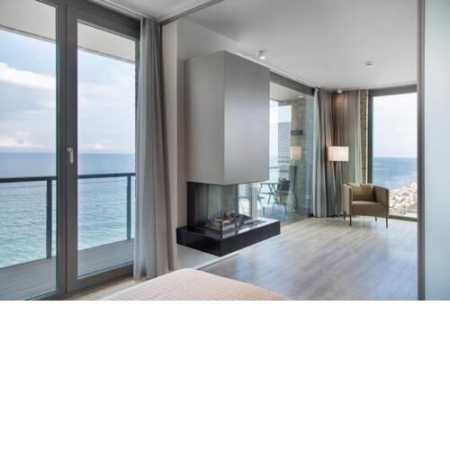 Heimathafen 1 Luxusferienwohnung in erster Reihe direkt am Strand mit Sauna und Kamin
