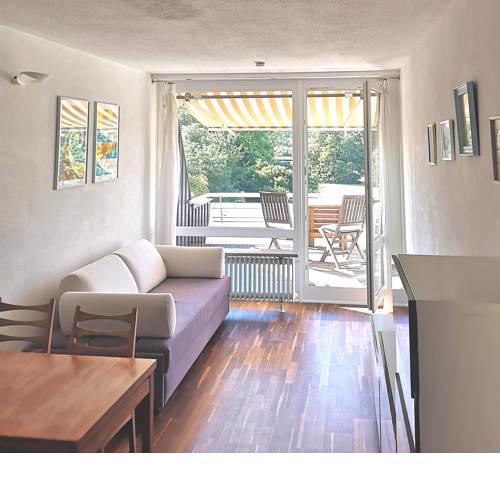 Helle und gemütliche Wohnung direkt am Meer