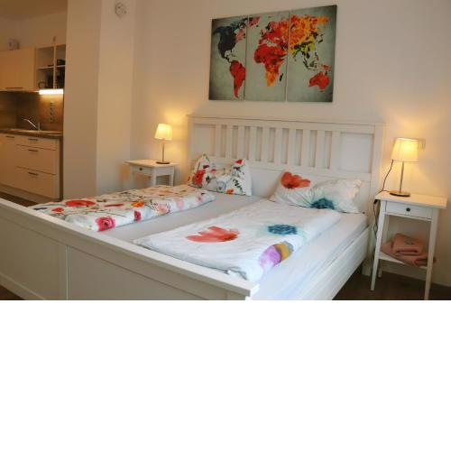 Helles Apartment für 1-2 Pers. mit Parkplatz und WiFi