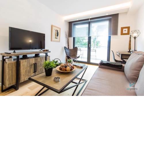 High quality apartment with stylish furnishings