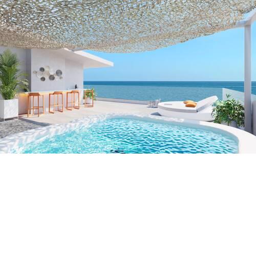 Higueron Beach Club Solarium Penthouse B