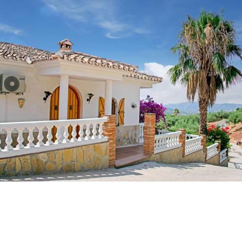 Hill-view Apartment in Alcaucin with Swimming Pool