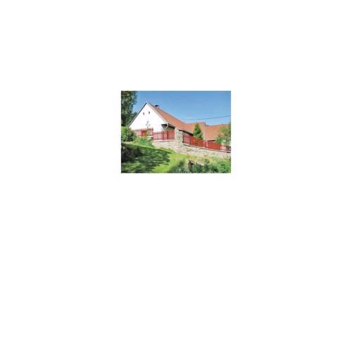 Holiday Home Frymburk u Susice with a Fireplace 08