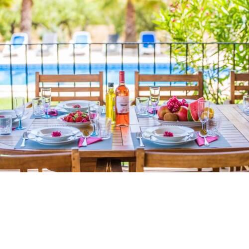 Holiday Home in Selva Sleeps 8 with Pool Air Con and WiFi