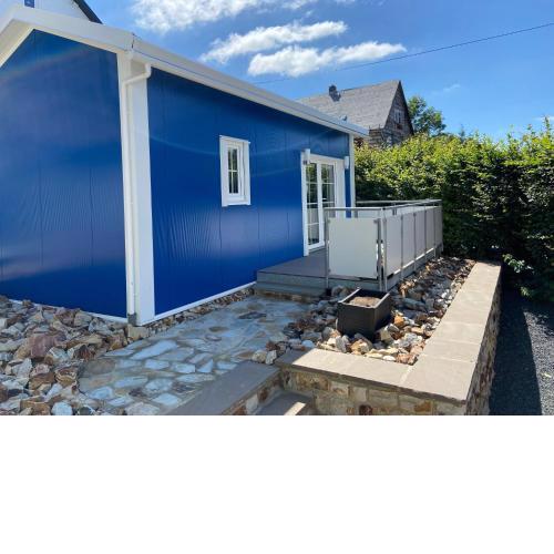 Holiday Home Tiny Haus Westerwald 16 Blue