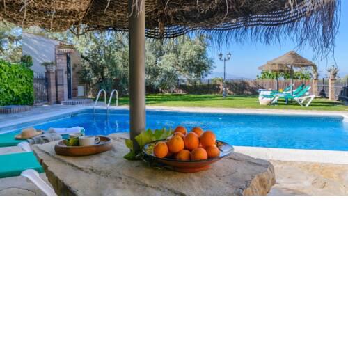 Holiday home with fabulous outdoor area and privacy guarantee