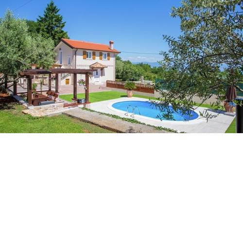 Holiday house in Ičići with sea view, balcony, air conditioning, WiFi (4914-1)