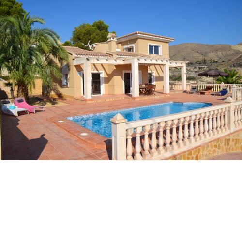 House with 4 bedrooms in El Campello with wonderful sea view private pool enclosed garden 800 m from the beach