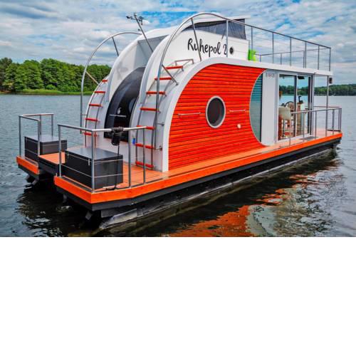 Houseboat auf dem Röblinsee Fürstenberg/Havel - DBS011002-N