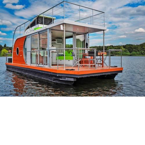 Houseboat auf der Dahme Wildau - DBS051005-N