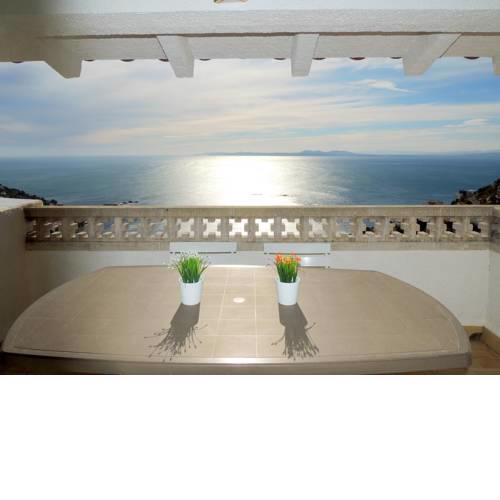 IBIZA 27-Casa adosada en Canyelles con piscina y vistas al mar-Roses