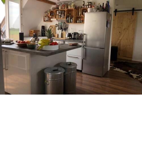 Idyllische Ferienwohnung mit Rheinblick